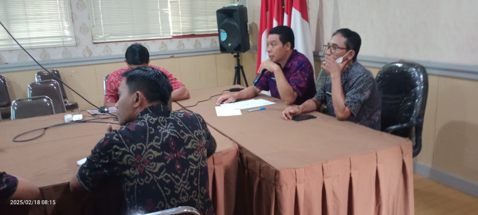 rapat koordinasi terkait lomba web