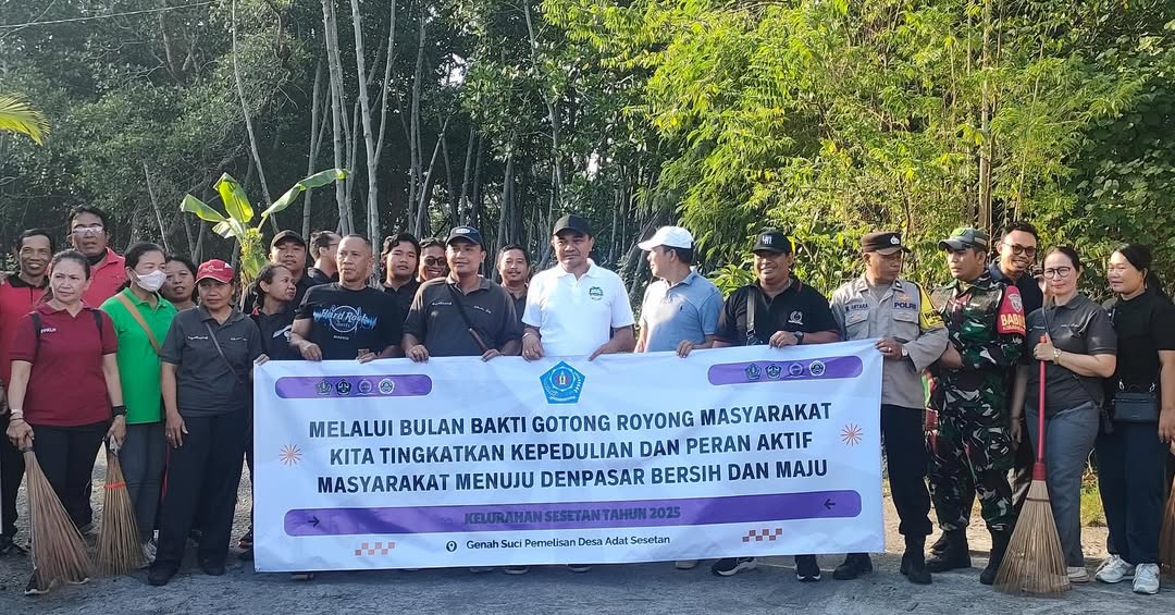 Mari bersihkan dan jaga bersama lingkungan kita