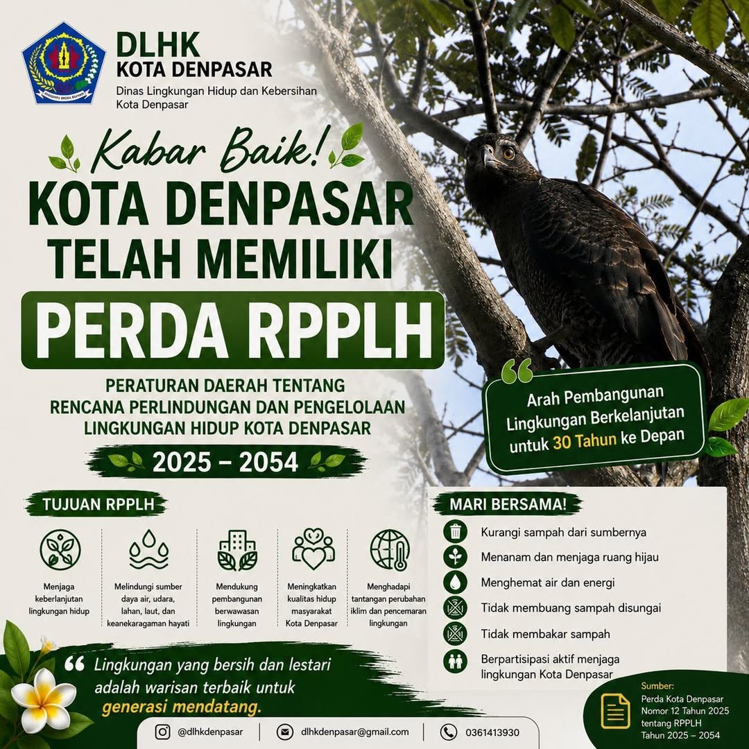 Rencana Perlindungan dan Pengelolaan Lingkungan Hidup (RPPLH) Tahun 2025–2054 