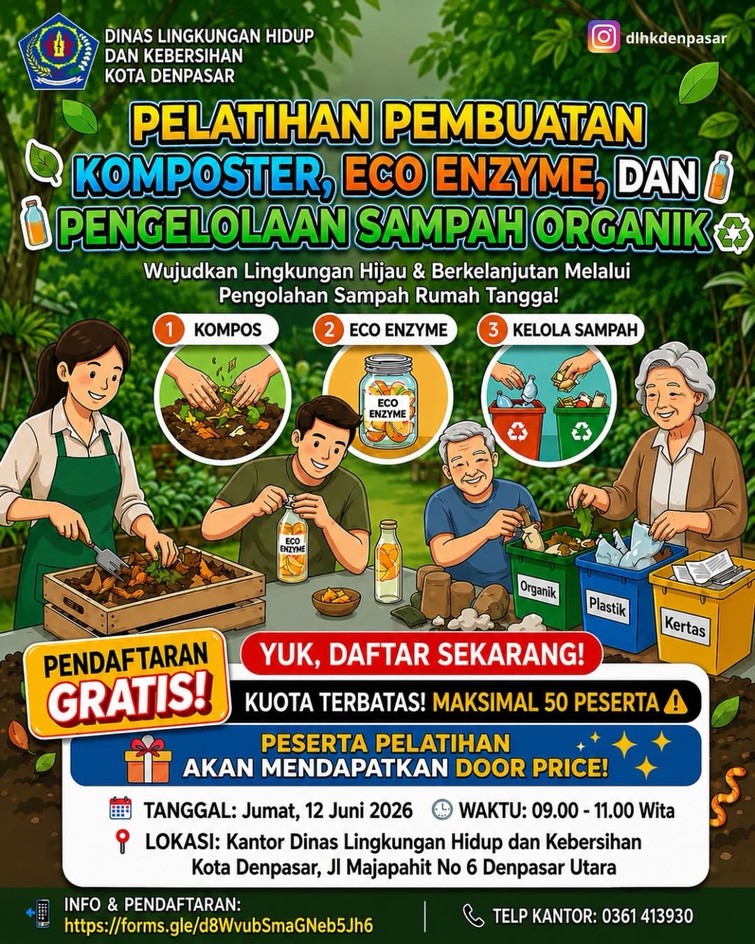 Yuk jadi bagian dari perubahan untuk lingkungan yang lebih hijau dan berkelanjutan